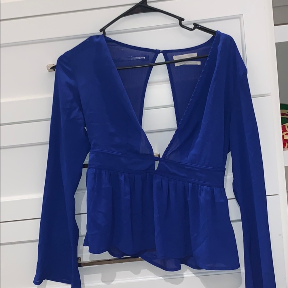 Blue Urban Outfitters  top